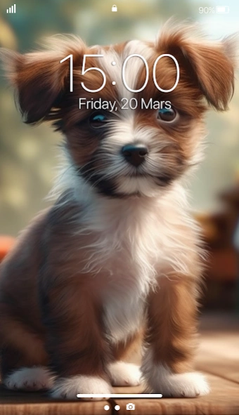 Puppy Wallpapers - Cute Dogs 2.0 Screenshot