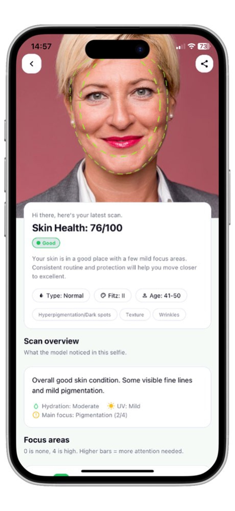 Pure Skin | DERMA AI 1.1 Screenshot