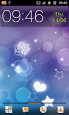 Purple Hearts Ã¢Â€Â“ Live Wallpaper 2.0 Screenshot
