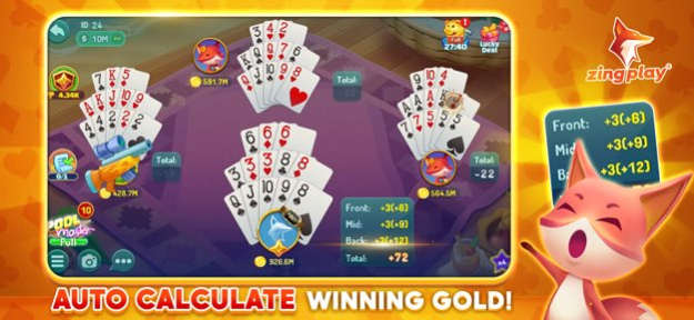 Pusoy ZingPlay - Chinese Poker 1.4.3 Screenshot