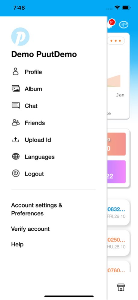 Puut Wallet 4.1.30.497 Screenshot