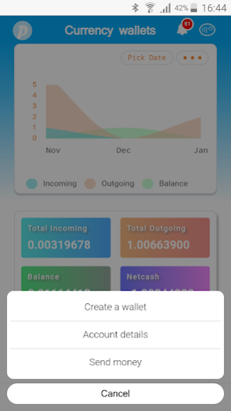 Puut Wallet 4.1.40 Screenshot