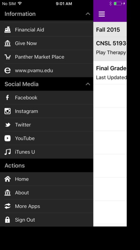 PVAMU Mobile App 4.5.0 Screenshot