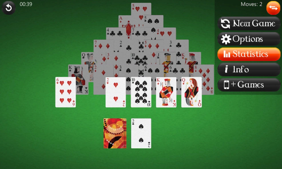 Pyramid Solitaire 1.3.4 Screenshot