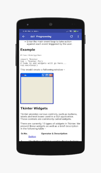 Python Advanced 1.0.4 Screenshot