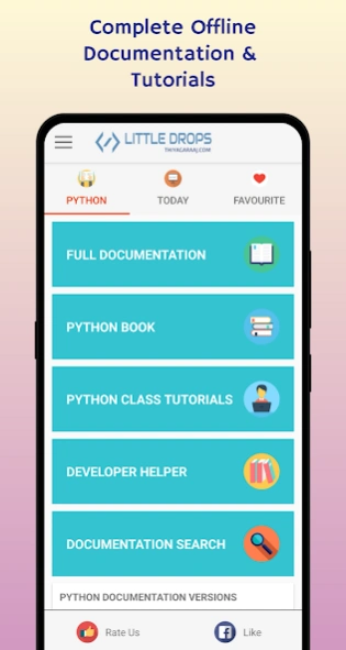 Python Documentation 5.0.0 Screenshot