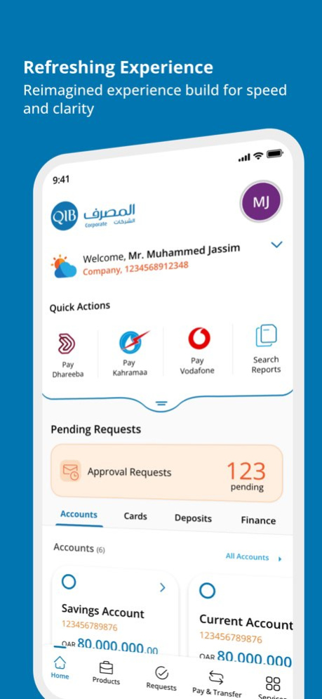 QIB Corporate 4.9.0 Screenshot