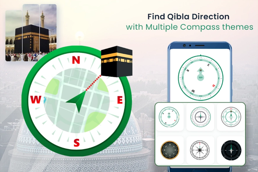 Qibla Direction - Qibla Finder 1.5.8 Screenshot