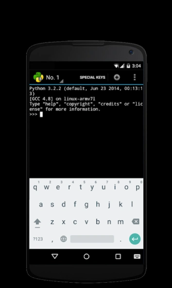 QPython3 - Python for Android 3.0.0 Screenshot
