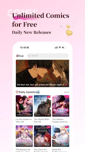 QToon - Webtoon & Manga 1.9.1 Screenshot