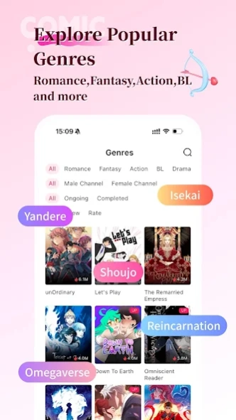 QToon - Webtoon & Manga 1.9.1 Screenshot
