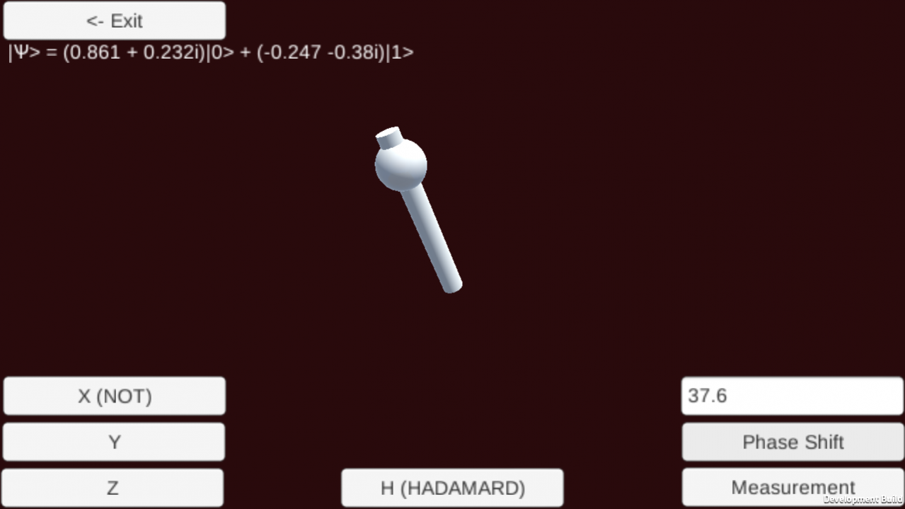 Qubit Simulator 0.1 Screenshot