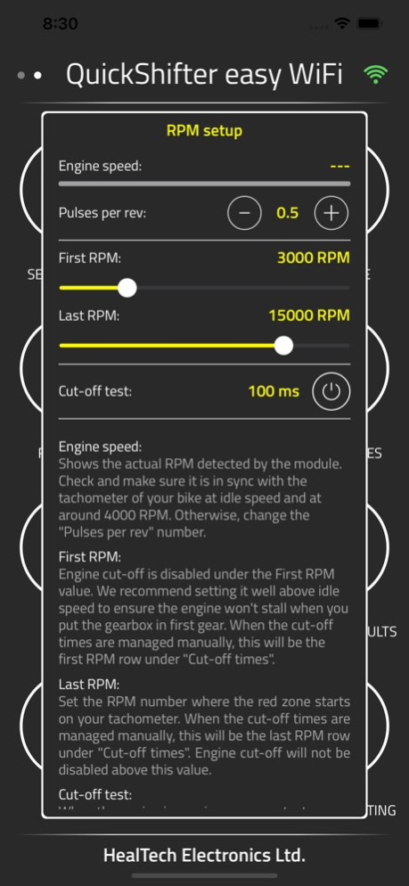 iQS easy WiFi (iQSE-W) 1.2.9 Screenshot