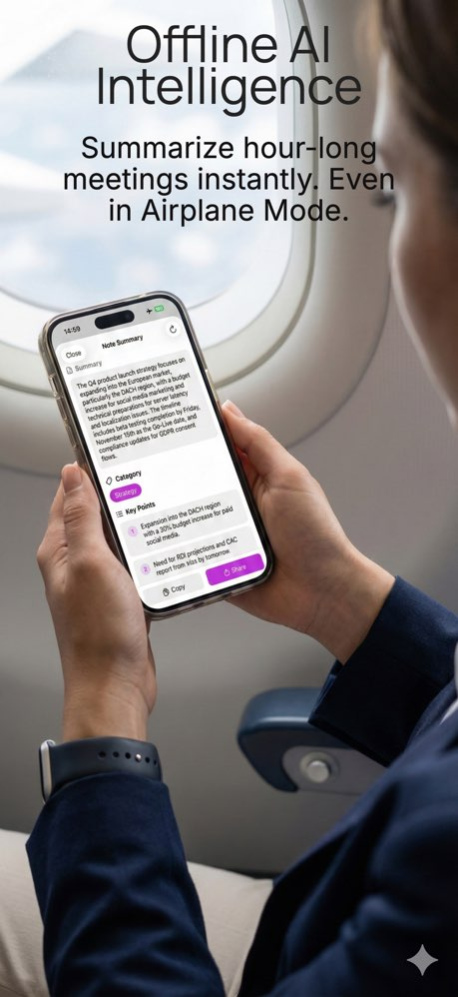 AI Voice Note Taker: QuillPad 1.6.3 Screenshot