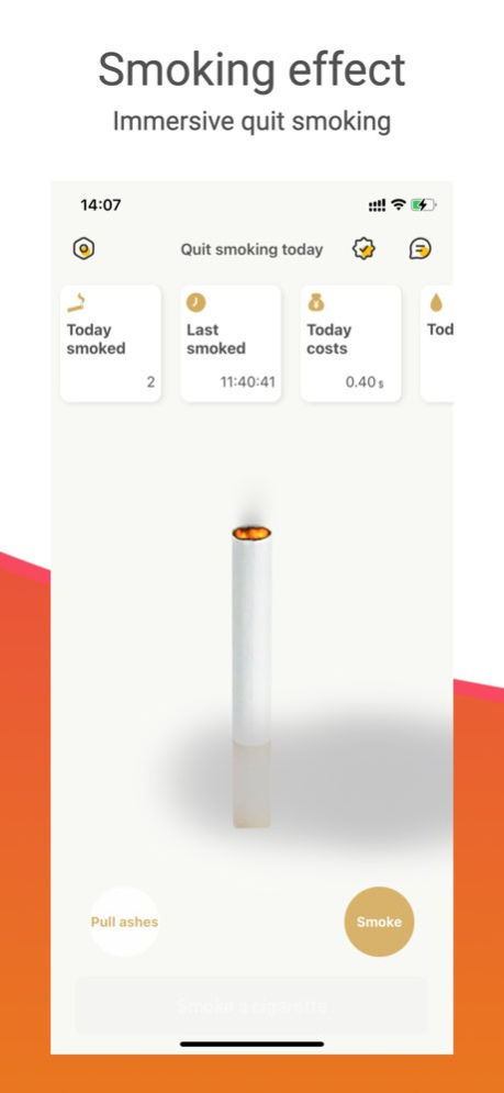 Quit Smoke-Smoke free now 3.5 Screenshot