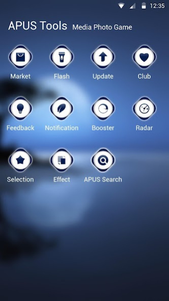 Quite-APUS Launcher theme 595.0.1001 Screenshot