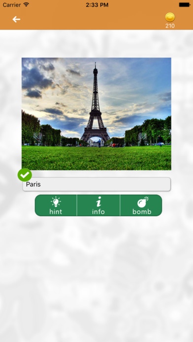 Quiz cities - Guess the most beautiful city 1.0 Screenshot