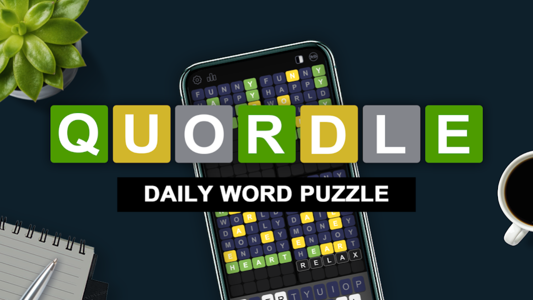 Quordle - Daily Word Guess 1.7.0 Screenshot
