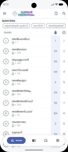 Quran Lalithasaram  Screenshot