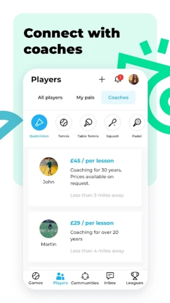 RacketPal by Sportega 5.15 Screenshot