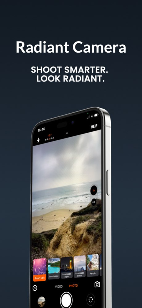 Radiant Camera 1.0.1 Screenshot