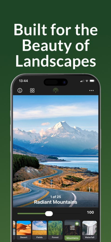 Radiant Landscape Camera 1.0.3 Screenshot