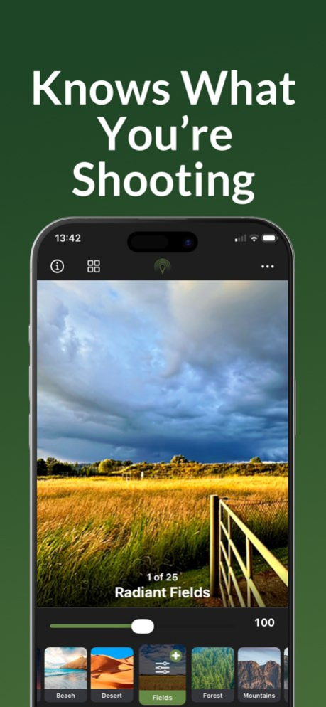 Radiant Landscape Camera 1.0.3 Screenshot
