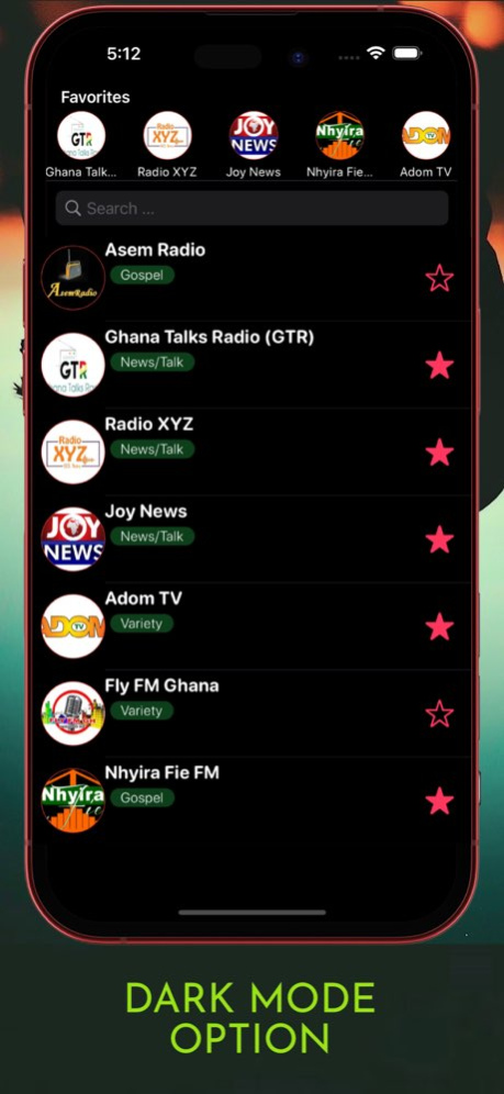 Radio Ghana. 2.8 Screenshot