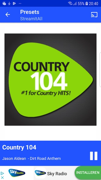 StreamItAll Radio  Screenshot