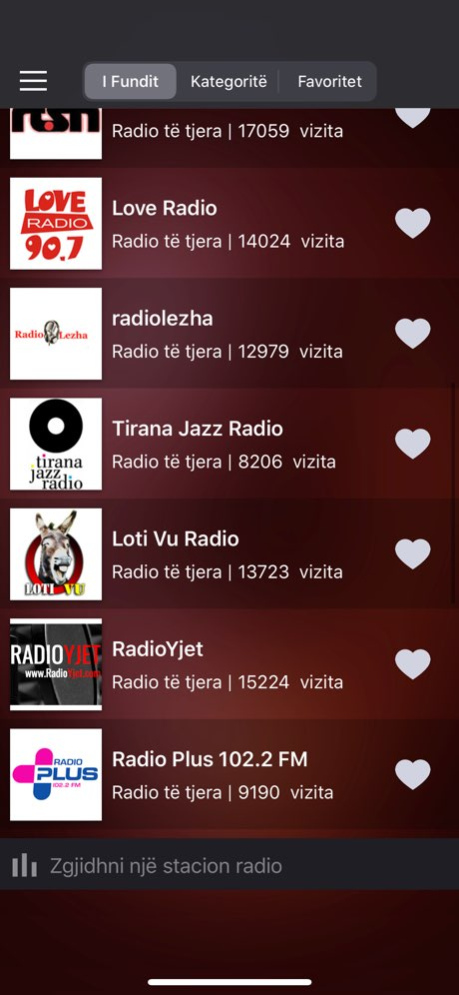 Radio Shqiptare - Radio Shqip 5.3 Screenshot