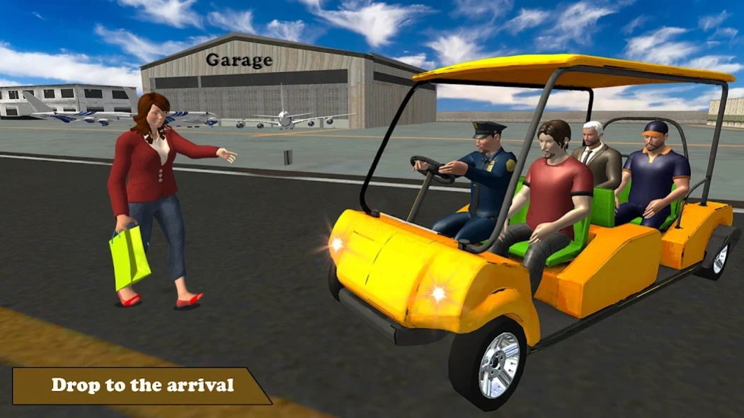 Radio Taxi Driving game  Screenshot