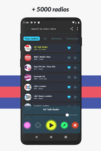 Radio UK: Online Radio 2.34.2 Screenshot
