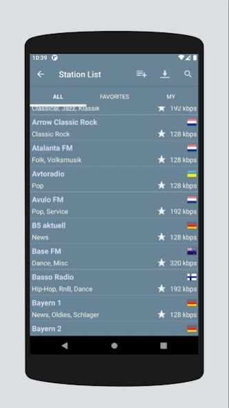 RadioBoy Pro - Your Web Radio  Screenshot