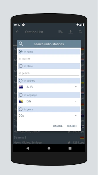RadioBoy Pro - Your Web Radio  Screenshot