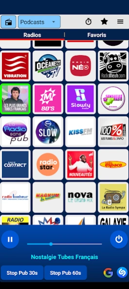 Radios Françaises 20 Screenshot