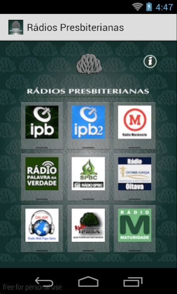 Rádios Presbiterianas 1.0.2 Screenshot