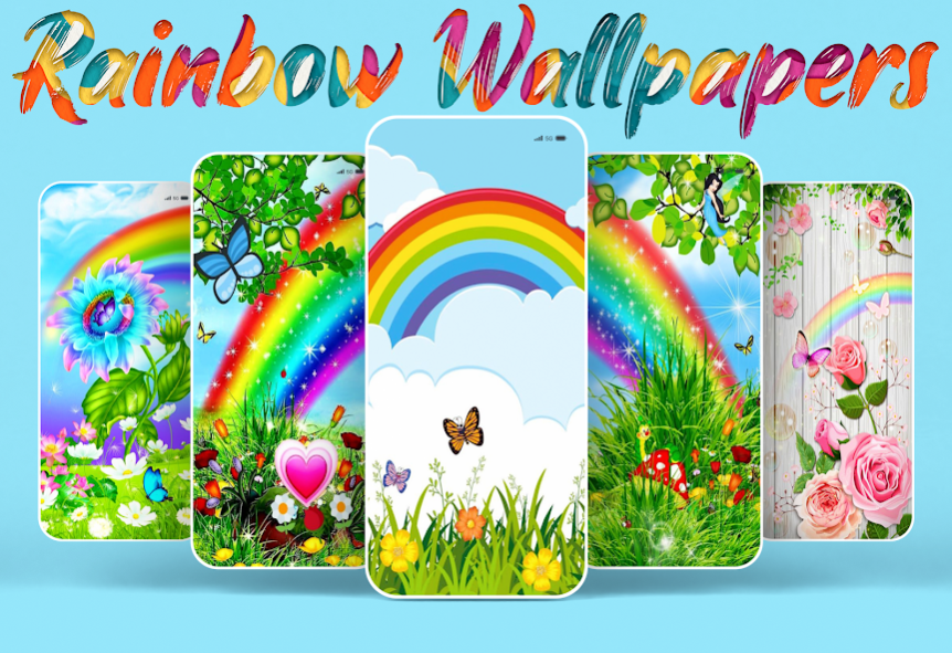 Rainbow Wallpaper 1.3 Screenshot