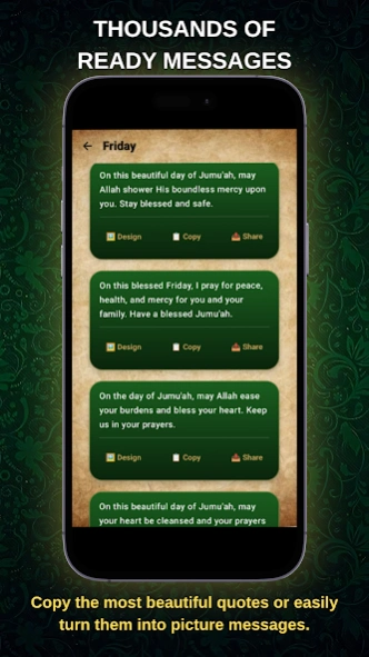 Islamic Messages & Cards  Screenshot