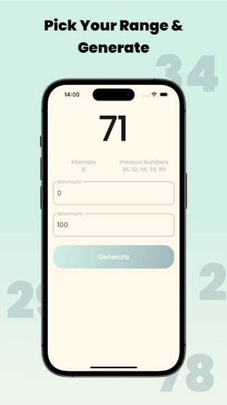 Rando: Random Number Generator 11.0.0 Screenshot
