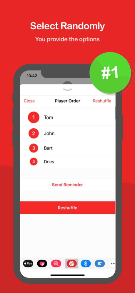 Random Select / Order / Group 1.1 Screenshot