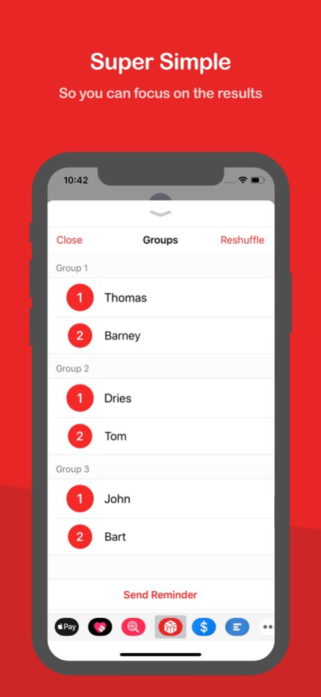 Random Select / Order / Group 1.1 Screenshot