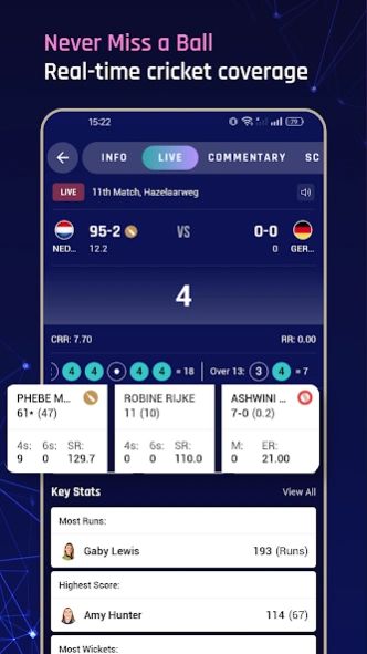 Rapid Cricket Live Line 2.0.16 Screenshot