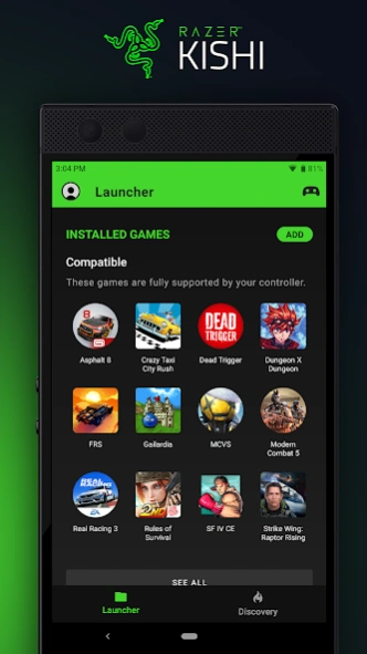 Razer Kishi 1.0.77 Screenshot