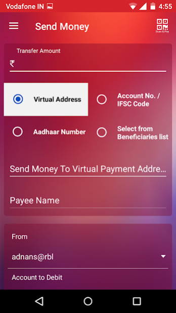 BHIM RBL Pay 2.0.3 Screenshot