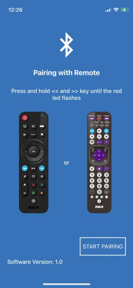 RCA Smart Remote 1.0.7 Screenshot