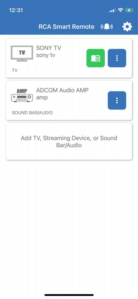 RCA Smart Remote 1.0.7 Screenshot