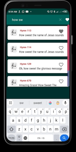 RCCG Hymnal with Tunes  Screenshot