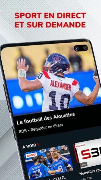 RDS: LNH, NBA, CFL, MLB & plus  Screenshot