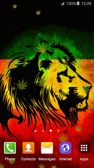 Reaggae Rasta Live Wallpapers 1.8 Screenshot