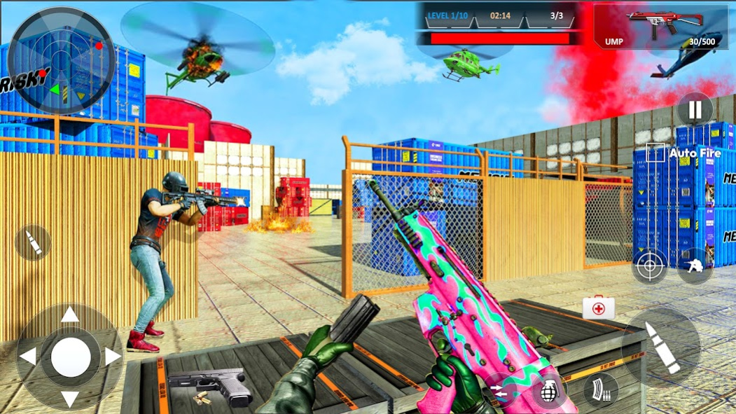 Real Commando Strike Gun Games 1.10 Screenshot